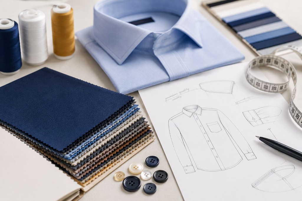 Technical Apparel Sketches & Swatches