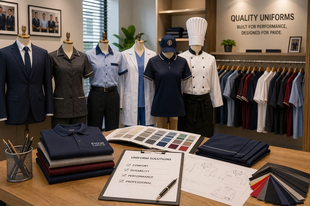 Custom Uniform Showroom Display